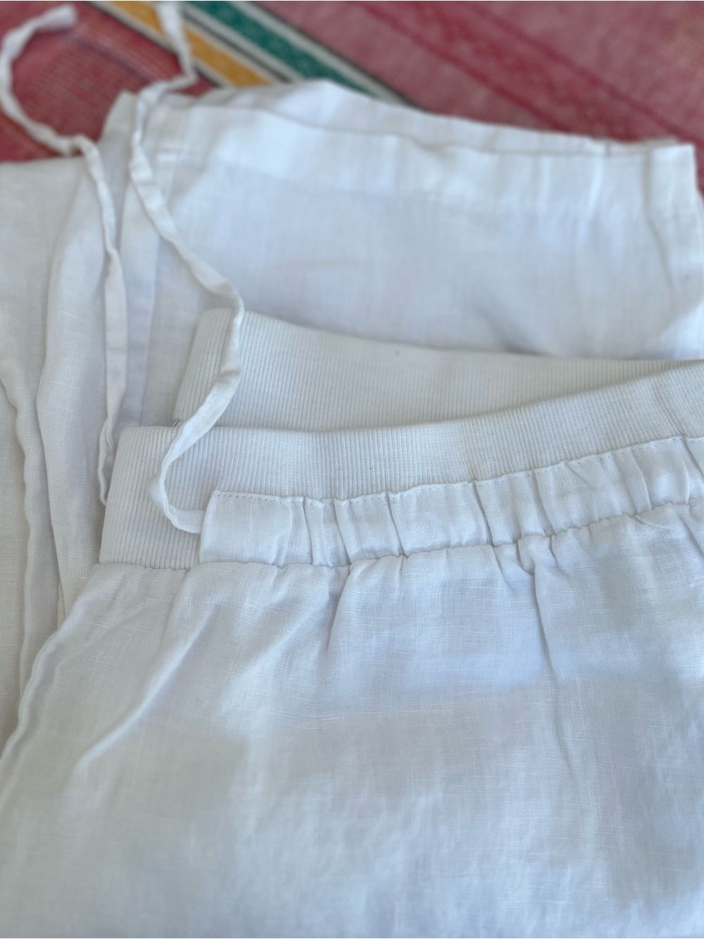 Ellen Tracy 100% White Pants